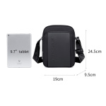 ARCTIC HUNTER τσάντα ώμου K00542, με θήκη tablet 9.7", 4L, μαύρη - Image 5