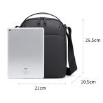ARCTIC HUNTER τσάντα ώμου K00579, με θήκη tablet, 6L, μαύρη - Image 6