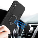 POWERTECH θήκη Ring Armor MOB-1984 για Xiaomi Redmi Note 13 Pro Plus 5G, μαύρη - Image 4