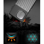 POWERTECH θήκη Thunder MOB-1995 για iPhone 16, μαύρη - Image 2