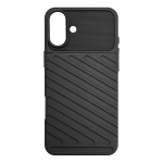 POWERTECH θήκη Thunder MOB-1996 για iPhone 16 Plus, μαύρη