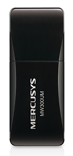 MW300UM MERCUSYS ασύρματος USB αντάπτορας δικτύου MW300UM, 300Mbps, Ver. 3 - Image 1
