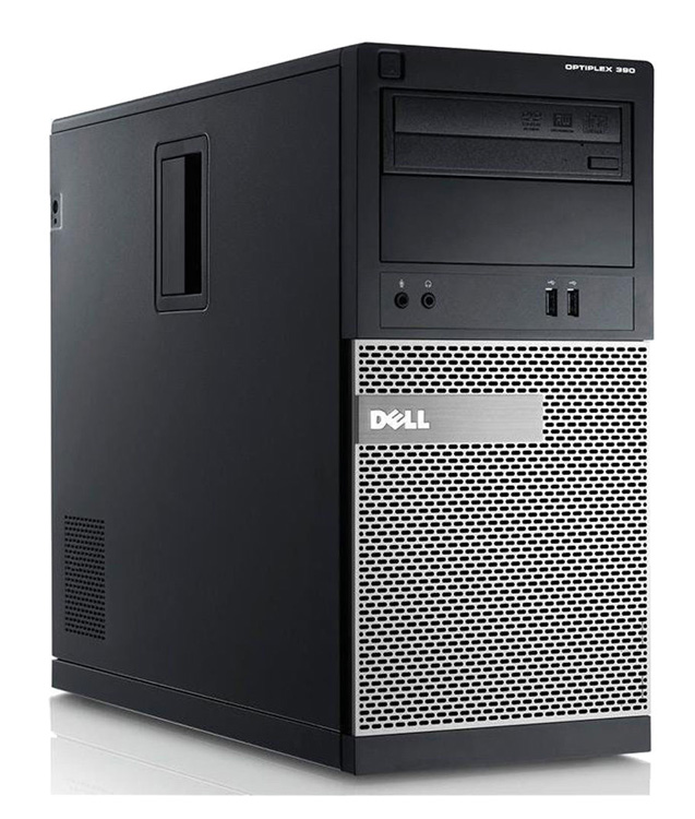 PCM-2356-SQR DELL PC OptiPlex 390 MT, Refurbished Grade A Repainted, i5-2400, 4GB, 500GB HDD, DVD, FreeDOS - Image 1