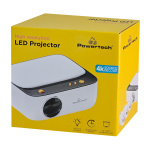 POWERTECH βιντεοπροβολέας PT-1307, 1080p, 300 ANSI lumens, λευκός - Image 5