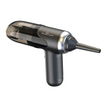 POWERTECH 2 σε 1 σκουπάκι χειρός & air duster PT-1315, 60W, 4000mAh, μαύρο - Image 2