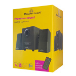 POWERTECH ηχεία Premium sound PT-846, 16W, USB/SD/FM/BT, remote, μαύρα - Image 5