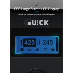 QUICK σταθμός κόλλησης QUICK715, κολλητήρι/πιστόλι αέρα, 760W, 100~450°C - Image 4