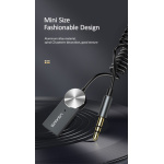 USAMS Bluetooth car audio receiver US-SJ464, μεταλλικό, γκρι - Image 3