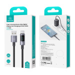 USAMS καλώδιο USB-C σε USB US-SJ673, 66W, 480Mbps, 1.2m, μαύρο - Image 5