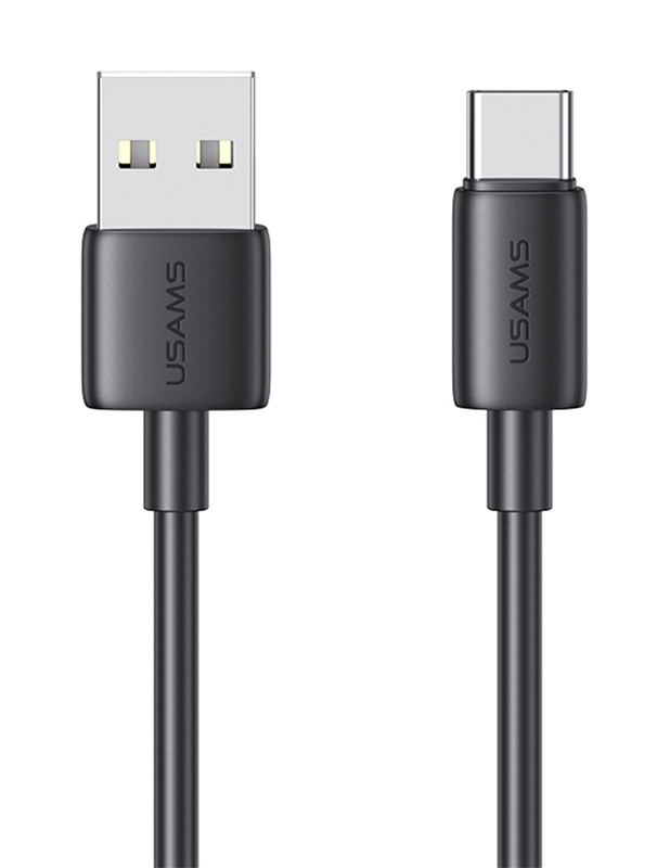 SJ708USB01 USAMS καλώδιο USB-C σε USB US-SJ708, 18W, 480Mbps, 1m, μαύρο - Image 1