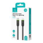 USAMS καλώδιο Lightning σε USB-C US-SJ735, 30W, 480Mbps, 1m, μαύρο - Image 4