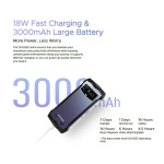 DOOGEE smartphone S Mini, 4.5", 8/256GB, 3000mAh, IP68/IP69K, ασημί - Image 3