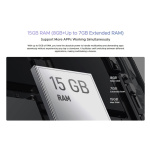 DOOGEE smartphone S Mini, 4.5", 8/256GB, 3000mAh, IP68/IP69K, ασημί - Image 9