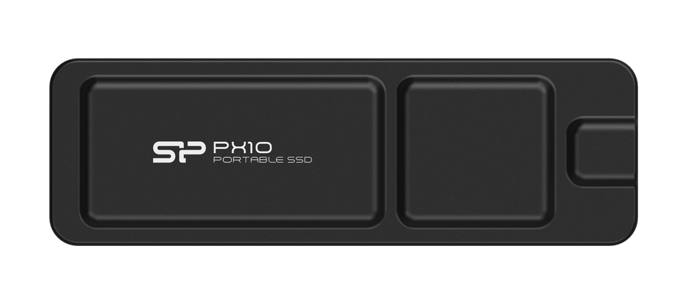 SP010TBPSDPX10CK SILICON POWER εξωτερικός SSD PX10, 1TB, USB 3.2, 1050-1050MB/s, μαύρος - Image 1