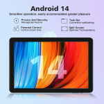 DOOGEE tablet T10W, 10.1", 4/128GB, 4G, Android 14, 8000mAh, μαύρο - Image 4