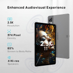 DOOGEE tablet T30 PRO, 11", 8/256GB, 4G, Android 13, 8580mAh, γκρι - Image 2