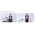 UNI-T ψηφιακός μετρητής πάχους υπερήχων UT345A, 2000mAh, mm/in - Image 2