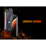 UNIWA smartphone W888, 6.3" FHD, 4/64GB, ηχείο 2W, Atex Zone 2, IP68, μαύρο - Image 2