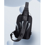 ARCTIC HUNTER τσάντα Crossbody XB00541, με θήκη tablet, 4L, μαύρη - Image 5