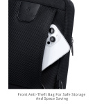 ARCTIC HUNTER τσάντα Crossbody XB00678, 2.4L, μαύρη - Image 4
