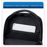 ARCTIC HUNTER τσάντα Crossbody XB00678, 2.4L, μαύρη - Image 5