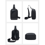 ARCTIC HUNTER τσάντα Crossbody XB00693, 2.7L, μαύρη - Image 6