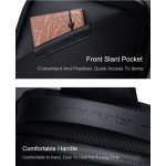 ARCTIC HUNTER τσάντα Crossbody XB00693, 2.7L, μαύρη - Image 8