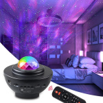 LED επιτραπέζιο φωτιστικό ZS49 με προβολέα & ηχείο, Bluetooth, μαύρο - Image 2