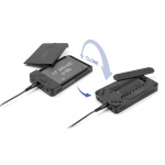 DELOCK θήκη M.2 NVMe & SATA SSD/HDD 42020, 10Gbps, λειτουργία κλώνου - Image 2