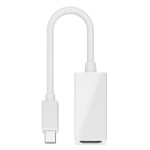 GOOBAY καλώδιο mini DisplayPort σε HDMI θηλυκό 51729, 0.15m, λευκό - Image 2