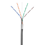 GOOBAY καλώδιο δικτύου 57294, CAT 5e F/UTP, CCA, έως 40m, 100m, μαύρο - Image 3