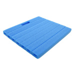 PROPLUS αφρώδες μαξιλάρι γονατίσματος 580012, 30x34.5x2.5cm, μπλε