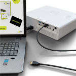 GOOBAY καλώδιο HDMI 2.0 60622 με Ethernet, 4K/60Hz, 18 Gbps, 2m, μαύρο - Image 2