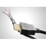 GOOBAY καλώδιο HDMI 2.0 60622 με Ethernet, 4K/60Hz, 18 Gbps, 2m, μαύρο - Image 4
