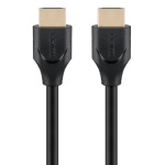 GOOBAY καλώδιο HDMI 2.1 61640, Ethernet, ARC, 8K/60Hz 48 Gbps, 2m, μαύρο - Image 2