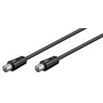 GOOBAY καλώδιο κεραίας αρσενικό 68148, <70dB, CCS, 2.5m, μαύρο - Image 2