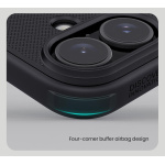 NILLKIN θήκη Super Frosted Shield Pro για iPhone 16, μαύρη - Image 3