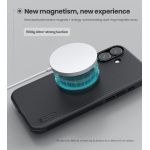 NILLKIN θήκη Super Frosted Shield Pro Magnetic για iPhone 16 Plus, μαύρη - Image 2
