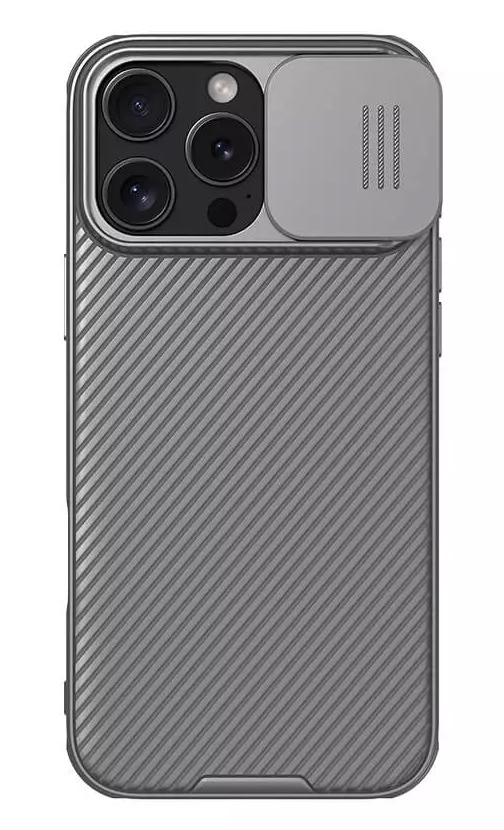 6902048286788 NILLKIN θήκη CamShield Pro για iPhone 16 Pro Max, γκρι - Image 1