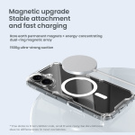 NILLKIN θήκη Nature TPU Pro Magnetic για iPhone 16, διάφανη-μπλε - Image 2