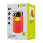 GOOBAY LED φωτιστικό κερί αφιέρωσης 74366, 2400K, IP44, κόκκινο - Image 4