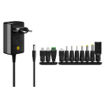 GOOBAY επιτοίχιος φορτιστής 74436, 5V-15V, 36W, 12 tips - Image 2