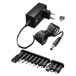 GOOBAY επιτοίχιος φορτιστής 74436, 5V-15V, 36W, 12 tips