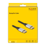 DELOCK καλώδιο DisplayPort 2.1 80634, 16K/60Hz, 40 Gbps, 2m, μαύρο - Image 3