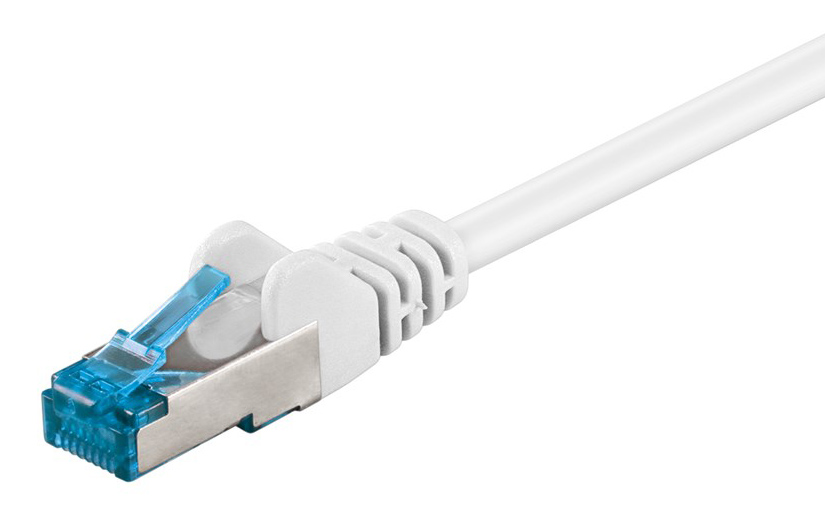 93749 GOOBAY καλώδιο δικτύου 93749, CAT 6A S/FTP, 500 MHz, CU, 2m, λευκό - Image 1
