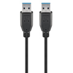 GOOBAY καλώδιο USB 3.0 95717, 5 Gbps, 1m, μαύρο