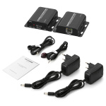 POWERTECH HDMI video extender CAB-H148 μέσω καλωδίου RJ45, 1080p, 60m - Image 3