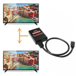 HDMI splitter CAB-H156, 2 σε 1, 4K/60Hz, HDR/HDCP, 50cm, μαύρο - Image 3