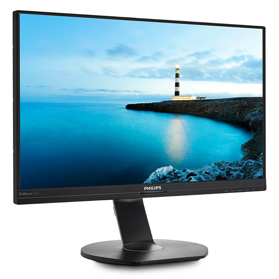 M-241B7QUPEB-GA PHILIPS used οθόνη 241B7QUPEB IPS-LED, 23.6", 1920x1080, VGA, Grade A - Image 1