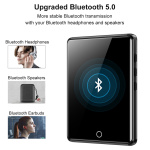 RUIZU MP3 player M6 με οθόνη αφής 2.8", 8GB, ελληνικό μενού, μαύρο - Image 3